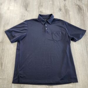 Axist City Dressing Short Sleeve Black Polo Golf‎ Shirt Mens Size XXL 2XL